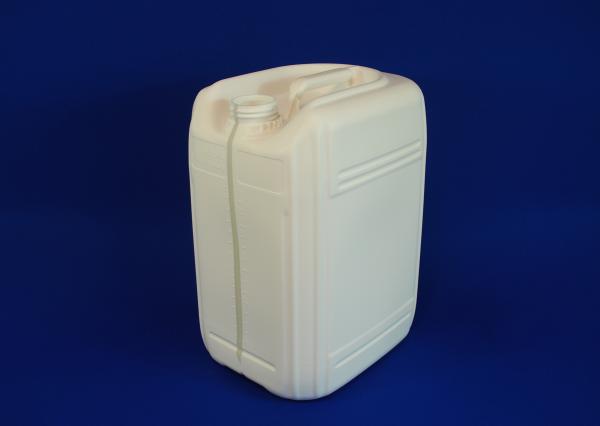 20 Liter Kanister, PE, weiss, fluoriert, 1050gr (ab 9,43/Stück inkl. Versand)